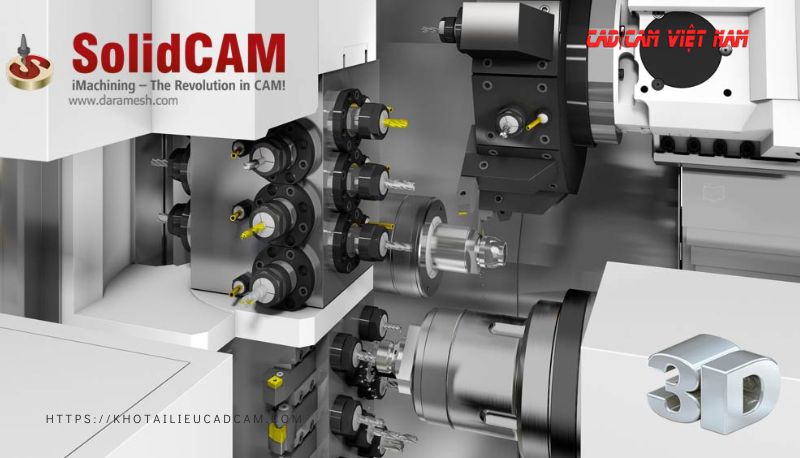 SolidCAM có nhiều tính năng đa dạng