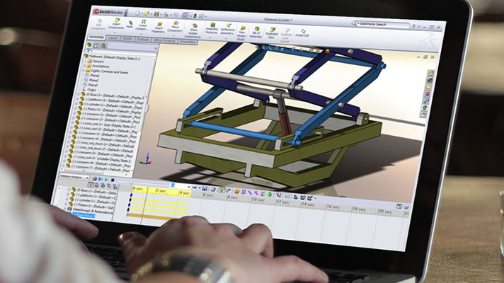 Tăng khả năng mô phỏng đa lớp với SOLIDWORKS